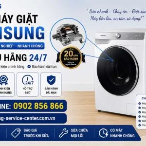 Sửa Máy Giặt Samsung Tại Hà Nội Uy Tín 24/7 Chính Hãng